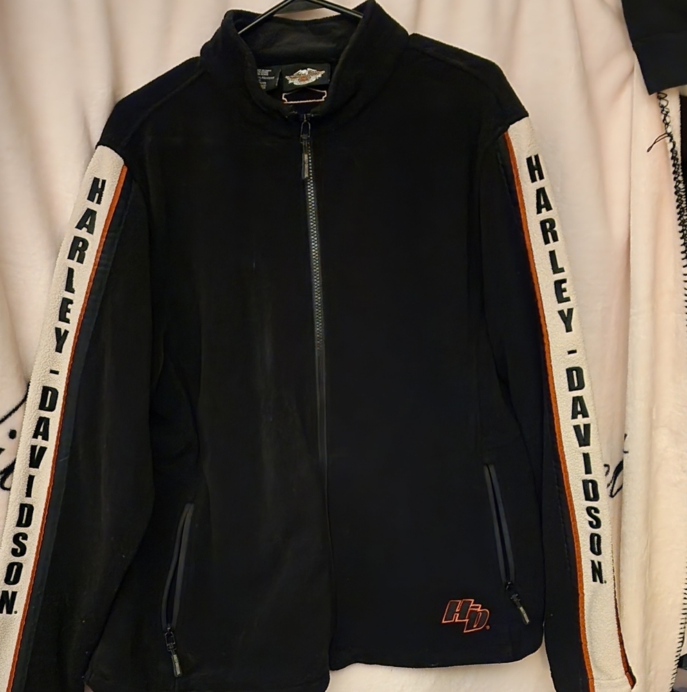 💥SOLD💥Harley Davidson fleece Jacket
